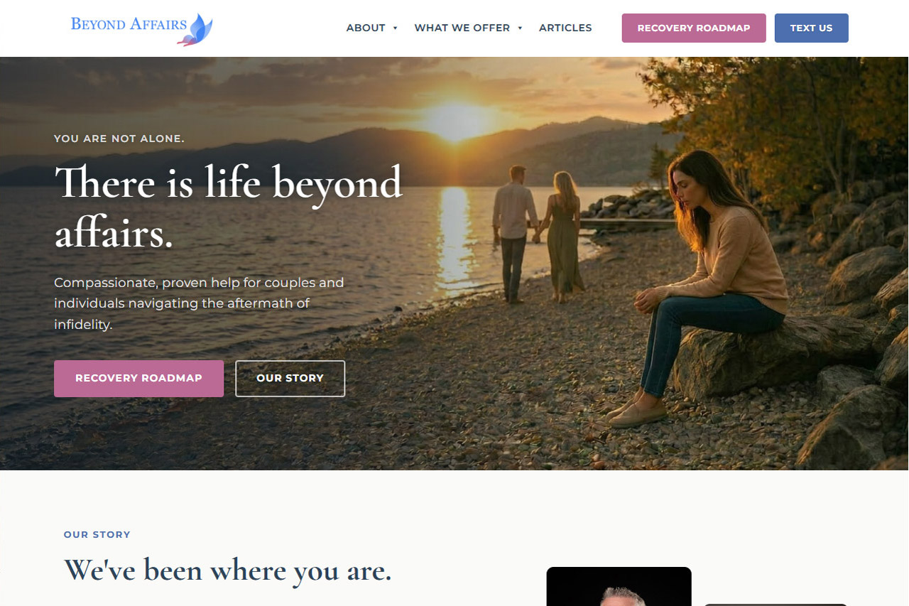 Beyond Affairs website