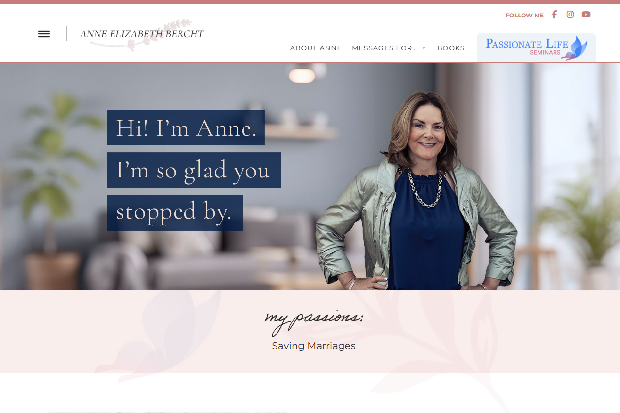 Anne Elizabeth Bercht website