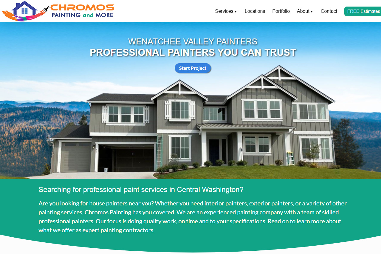 Chromos Painting and More website